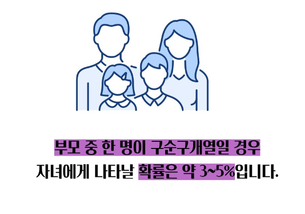 구순구개열 수술 유전