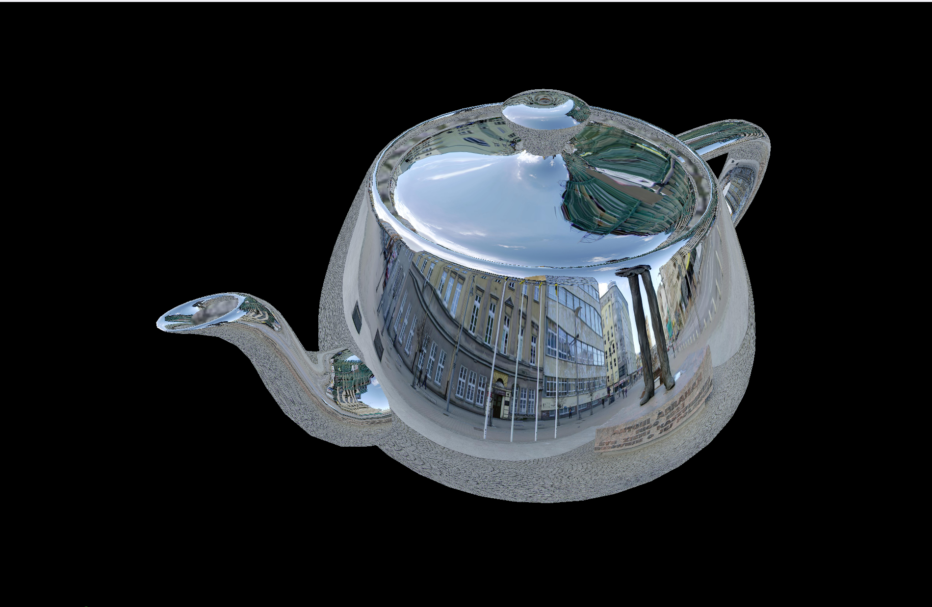 part 4 - mirror teapot 렌더링