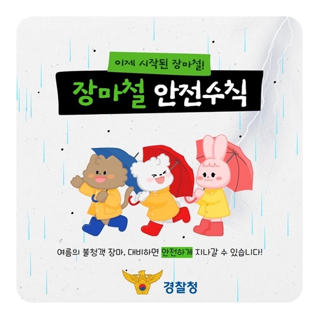 장마철 안전수칙 총정리[전기&middot;교통&middot;생활안전까지 꼭 알아두세요!]