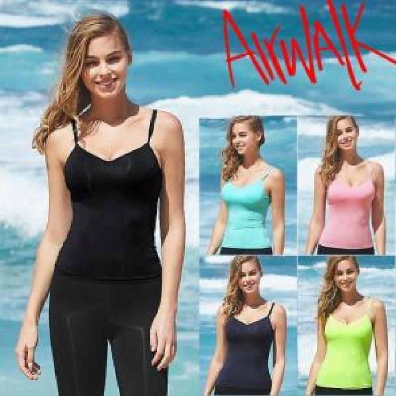 에어워크 에어워크서프 여성래쉬가드 민소매탑 YAWe5221 나시 브라탑 요