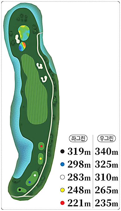 클럽72CC 클래식 코스 12번 홀