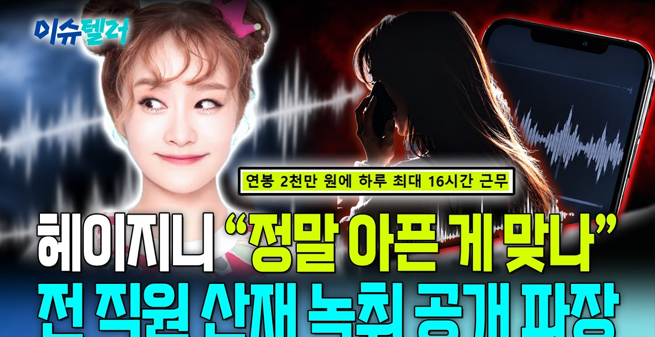 헤이지니 직원 추가 폭로, 전 직원이 밝힌 근무 환경 논란 정리 참고 이미지 2
