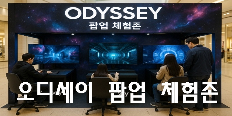 오디세이 팝업 체험존