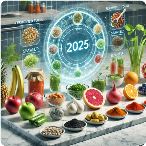 암 예방 음식을 표현한 이미지