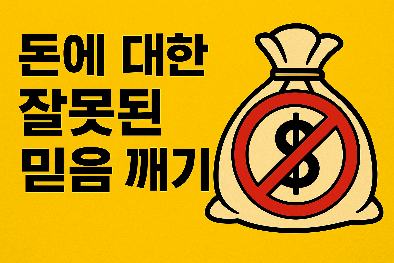 돈에 대한 잘못된 믿음 깨기