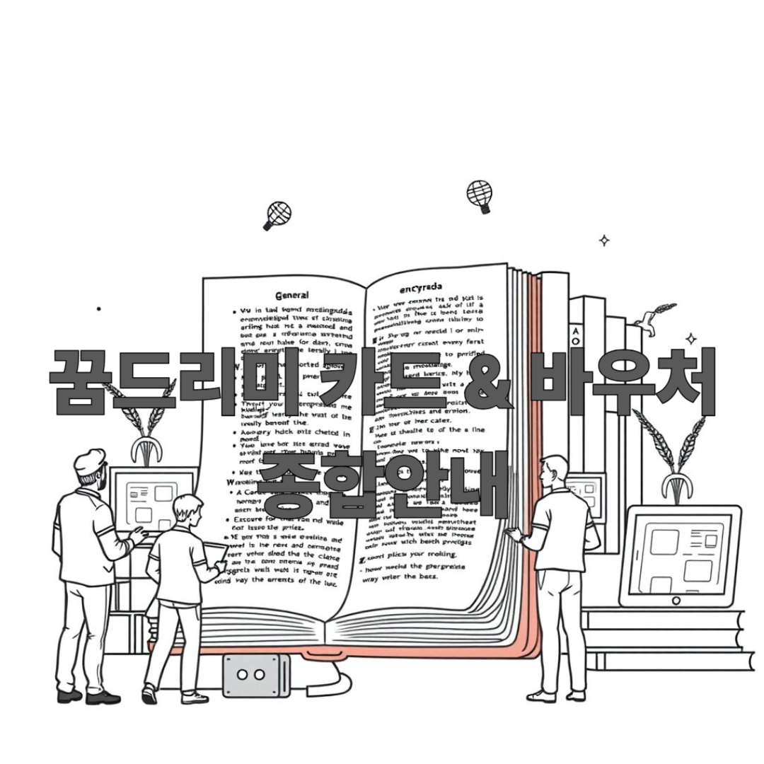 꿈드리미 카드 &amp; 바우처