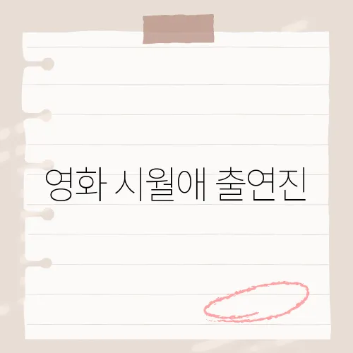 영화 시월애 출연진, 전지현 첫사랑?