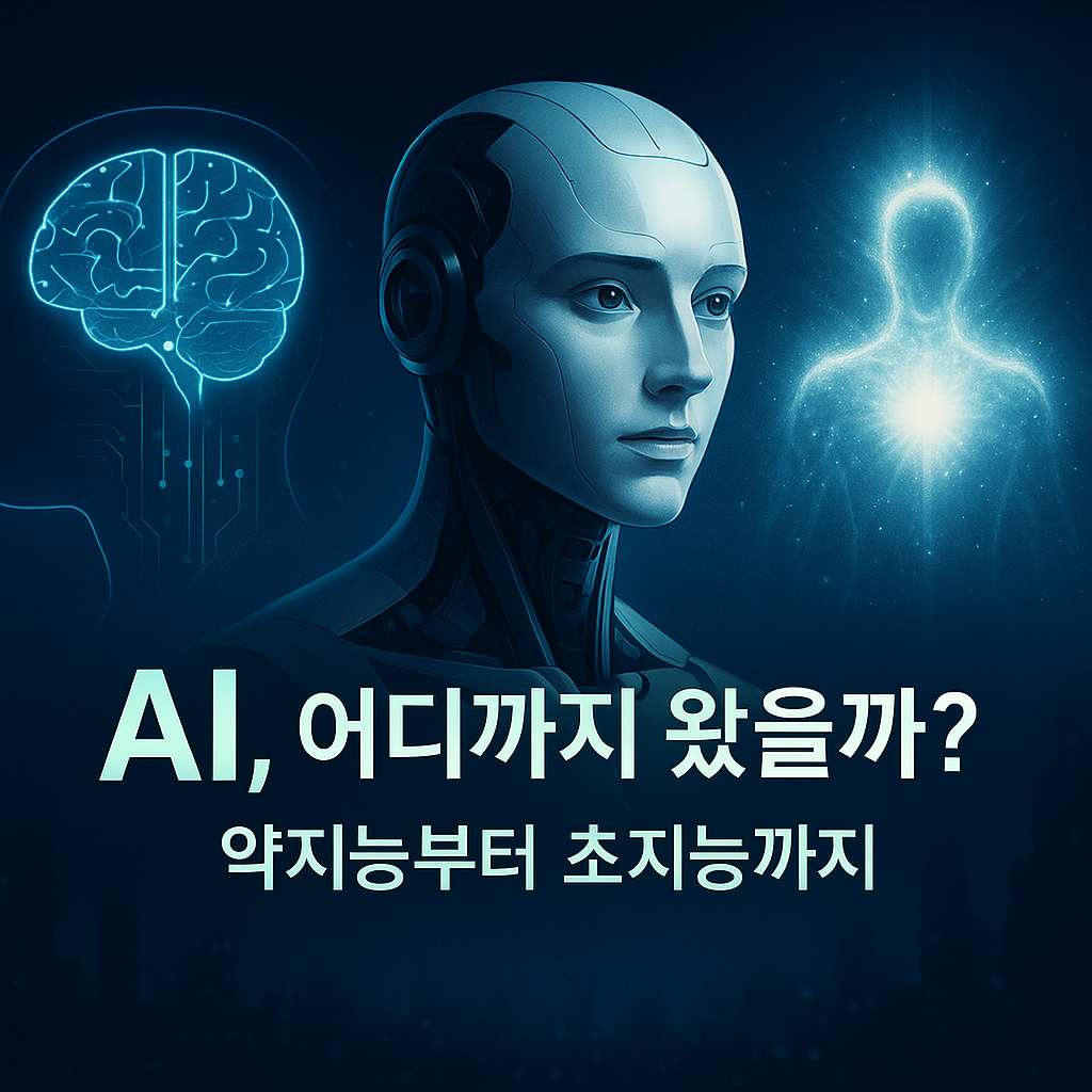 AI 어디까지 왔나? 3단계 완전정리