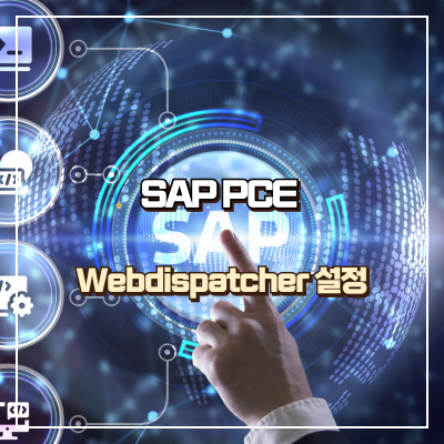 SAP PCE Webdispatcher config