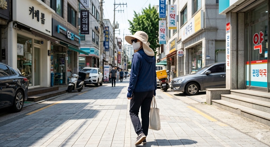 햇빛을 철저히 차단하는 현대인의 일상 모습
📷 본론 1 이미지 (4:3)