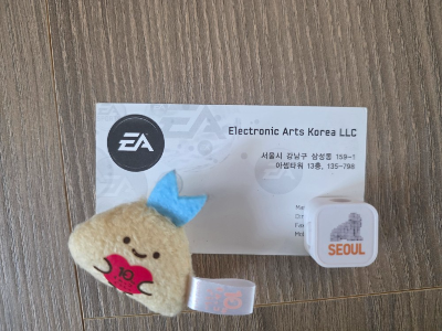 EA 시절 명함