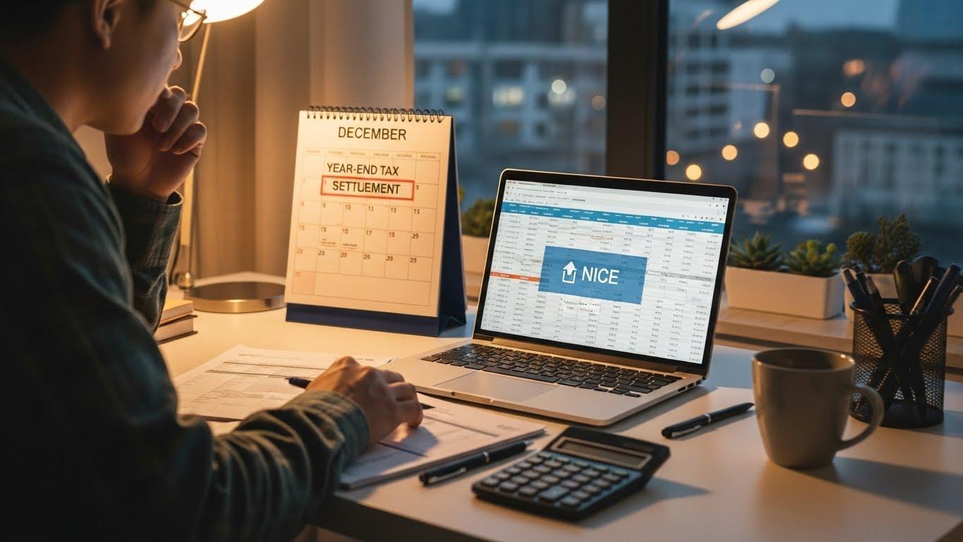 연말정산 나이스 업로드