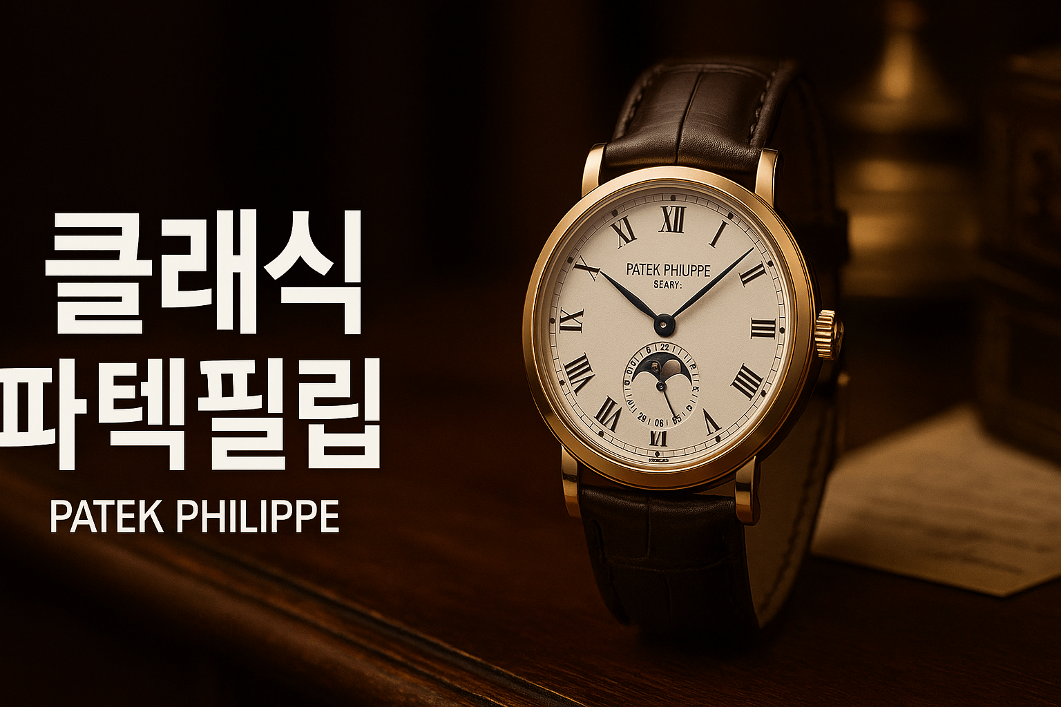 클래식 파택필립 시계