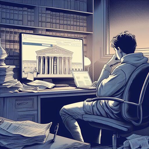 대법원 나의 사건 검색