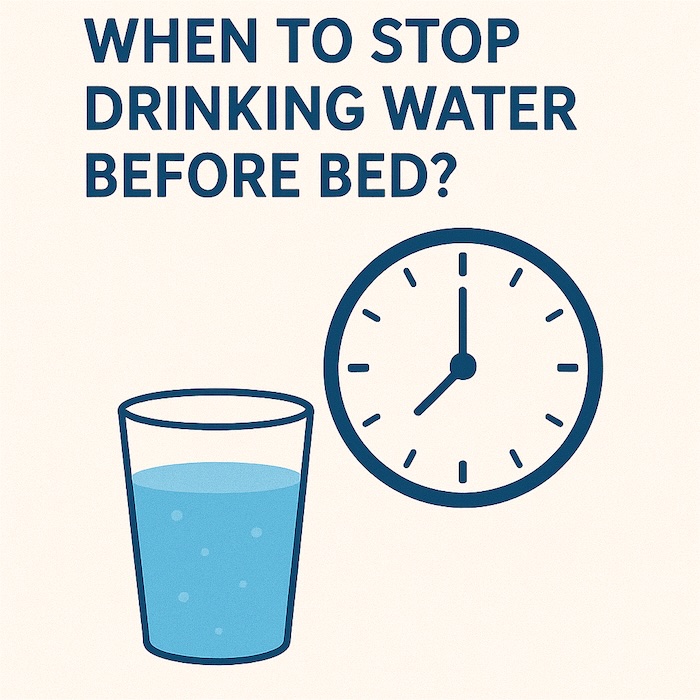 여름철 하루 물 섭취량은 얼마일까? 자기 전 물 마시는 시간도 중요해요!