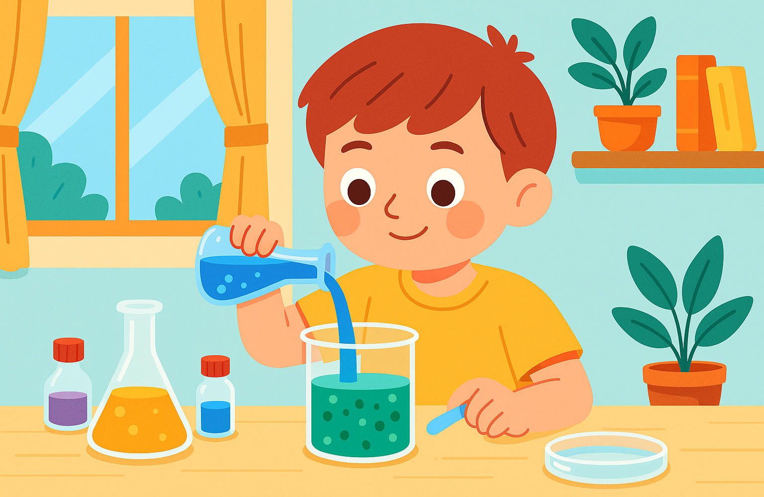 슬라임보다 쉬운 집 콜로이드 만들기 실험