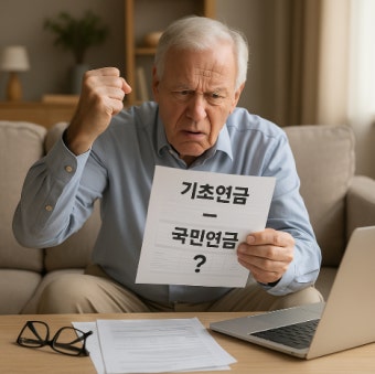 국민연금 기초연금 둘 다 받는 법