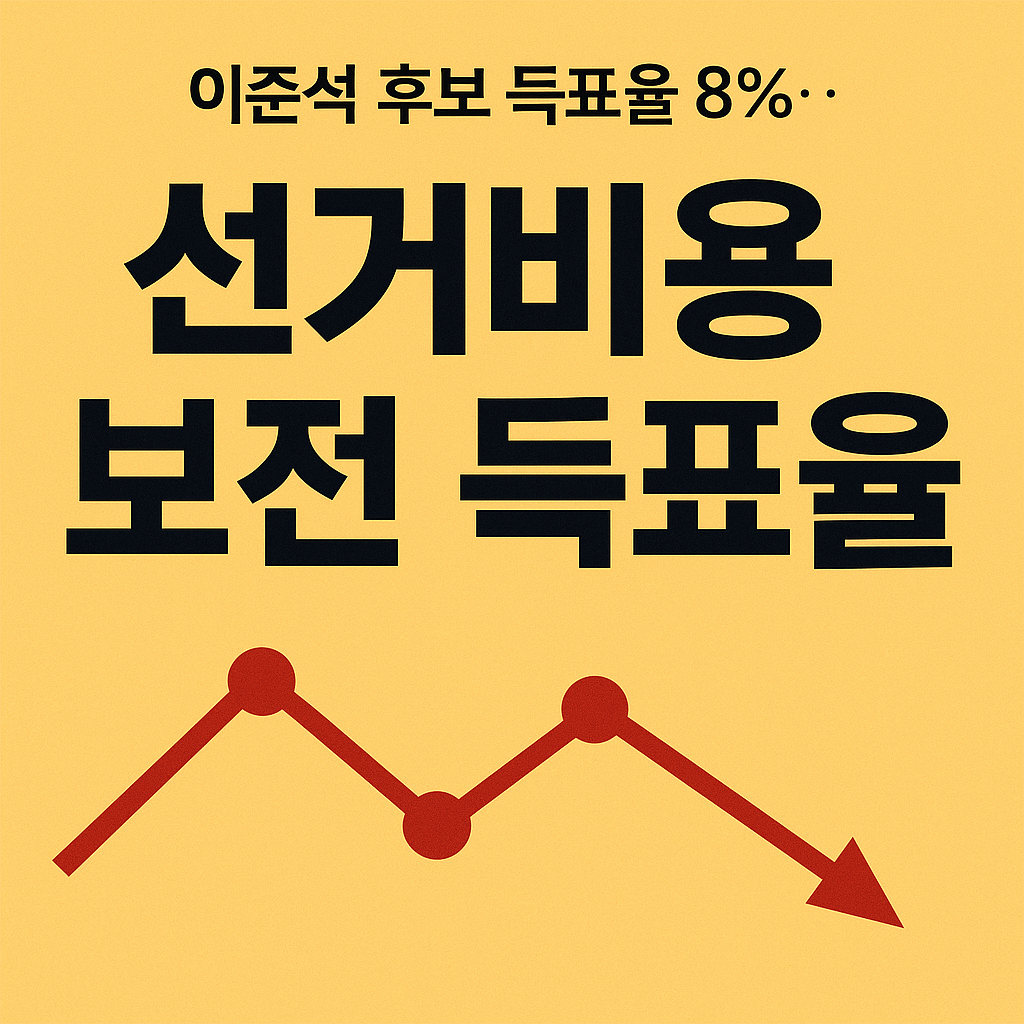 선거비용 보전 득표율