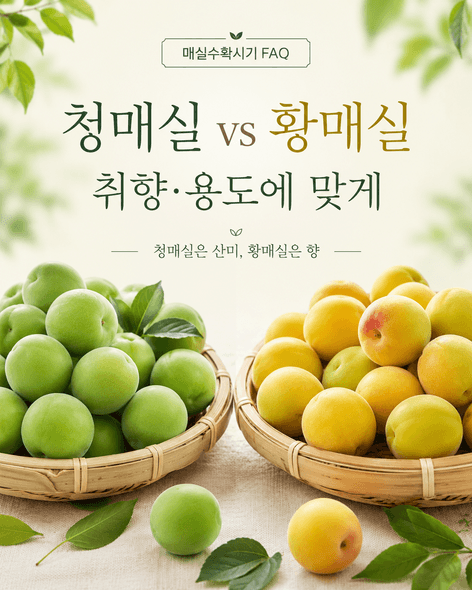 매실수확시기