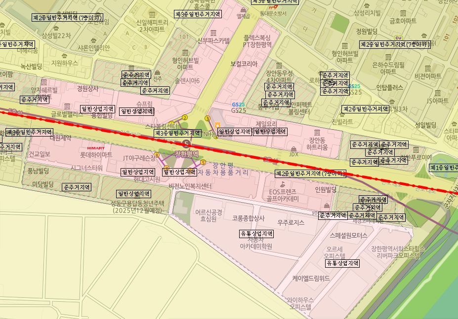 동대문구 상업지역