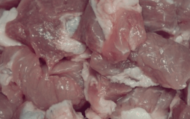 잘게자른-생돼지고기-앞다리살