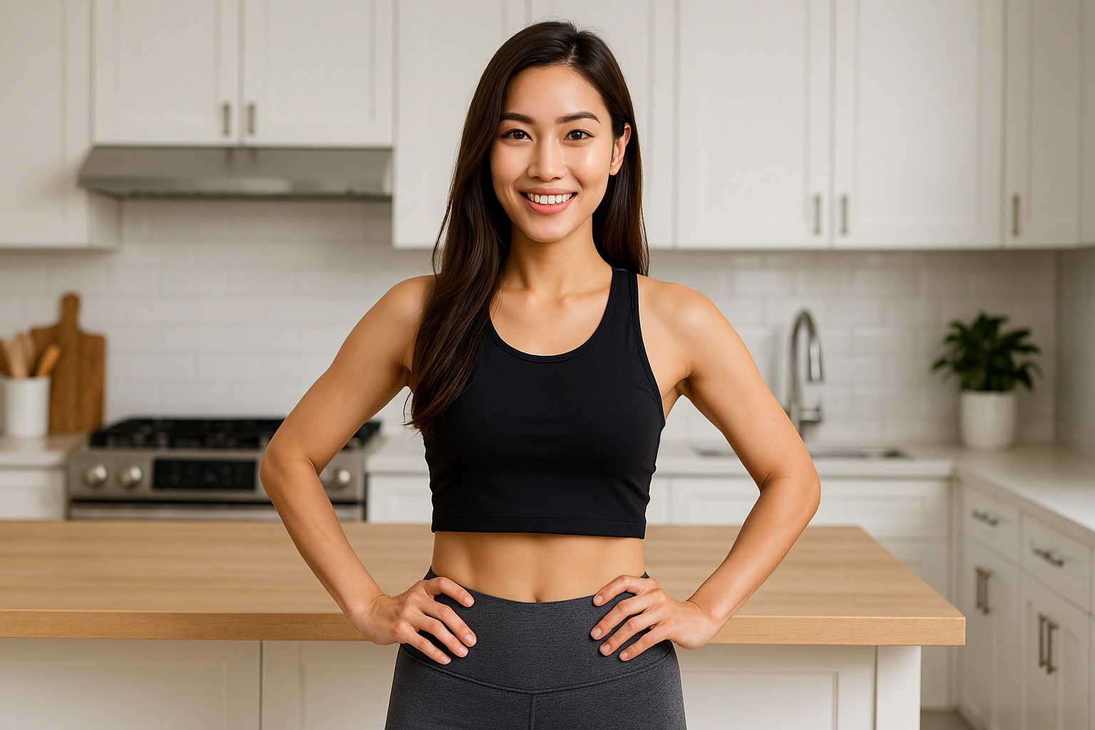 다이어트에-성공한-여성