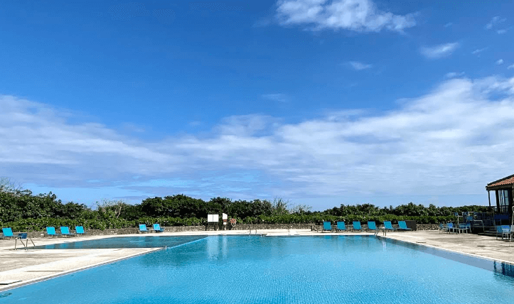 일본 이시가키 클럽메드 카비라 수영장