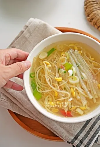 콩나물 데친 물 육수 활용 방법 꿀팁_2