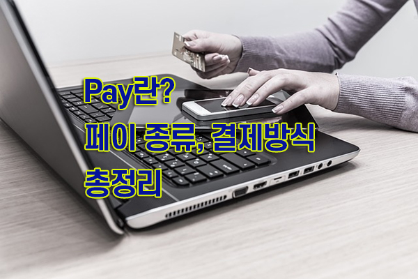 페이란? 페이종류, 결제방식등 총정리