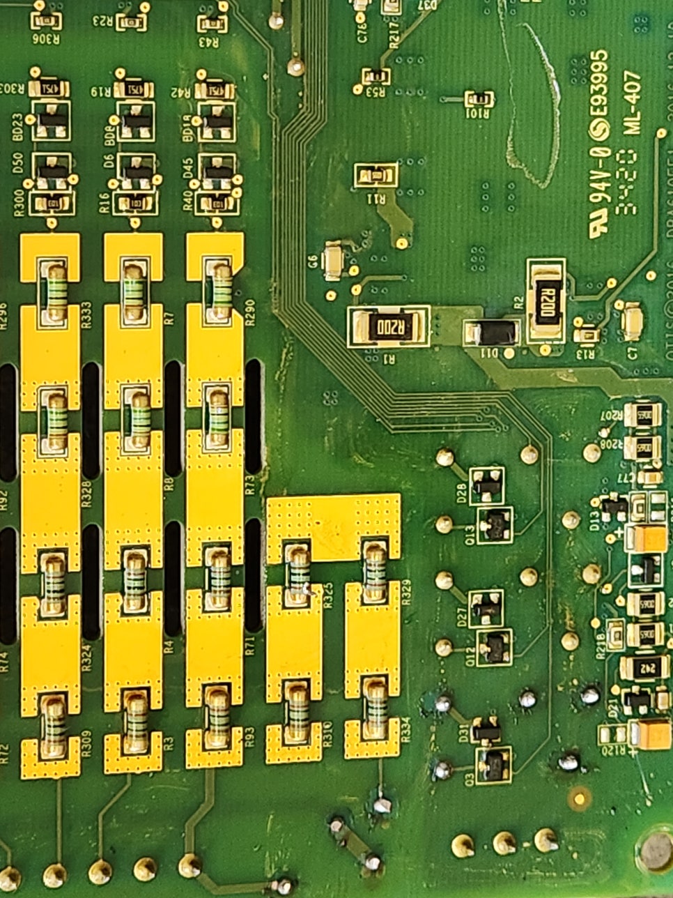 PCB기판 PN: DBA26800EE10 컨트롤 PCB 수리 동작불능 수리 완료