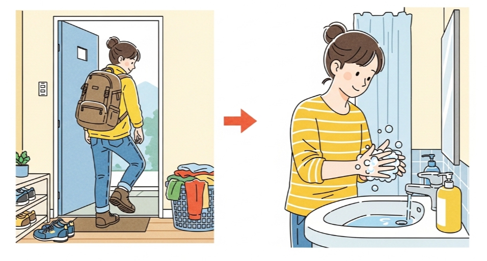 RSV 예방 부모가 할 수 있는 행동 가이드