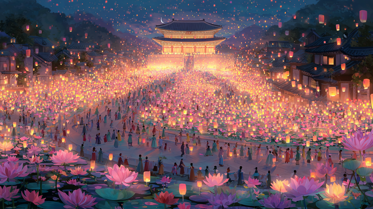 사찰 연등 의미