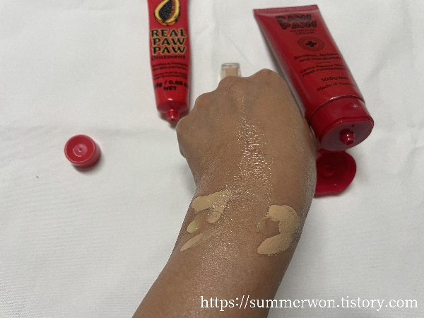 리얼포포와 메디포포 파운데이션과 믹스