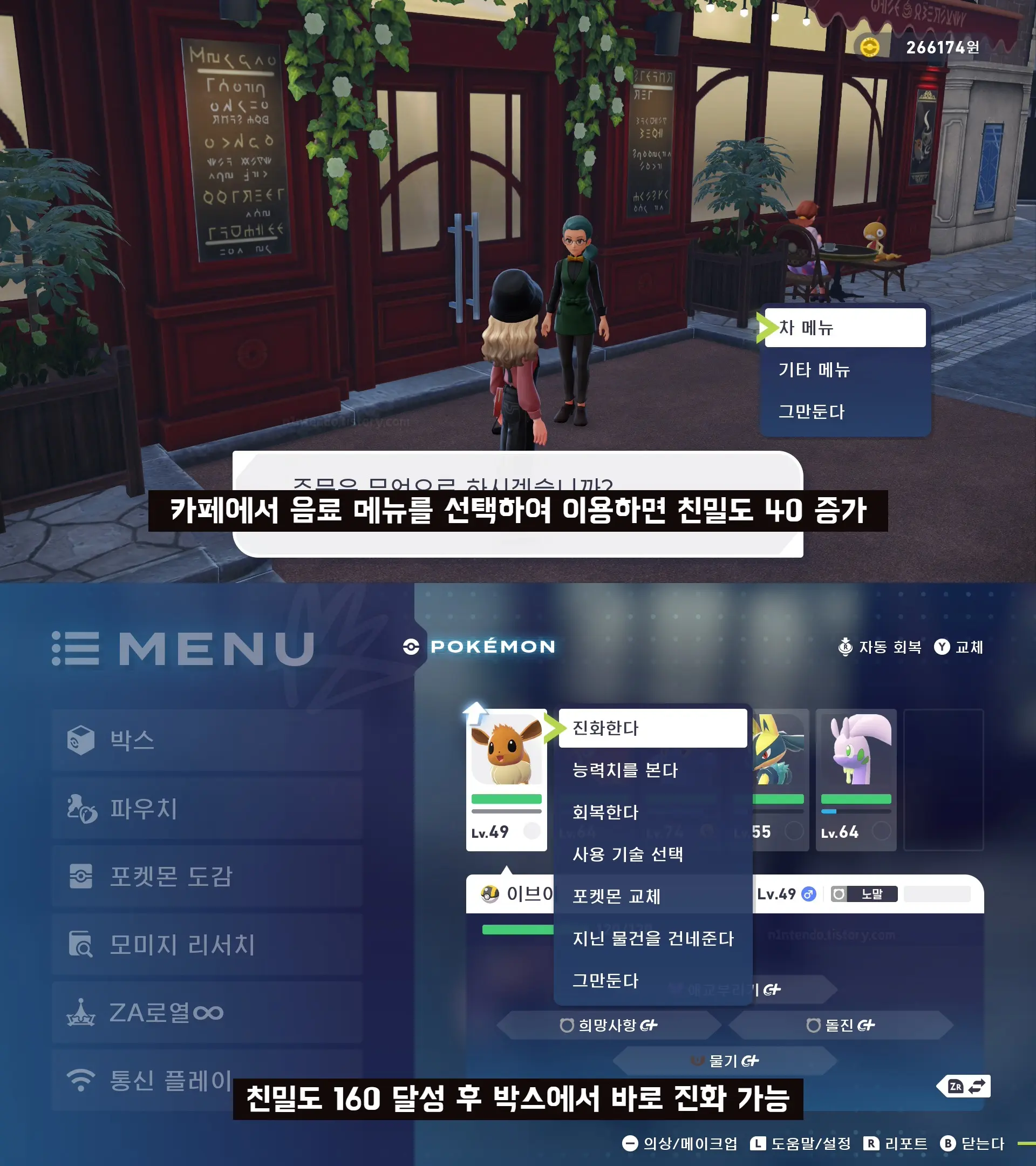 이브이 친밀도 쉽게 올려서 진화하는 방법