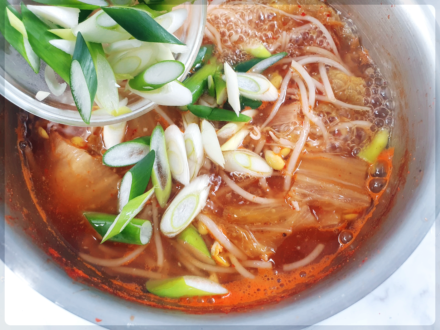 백종원 김치콩나물국 맛있게 끓이는법 