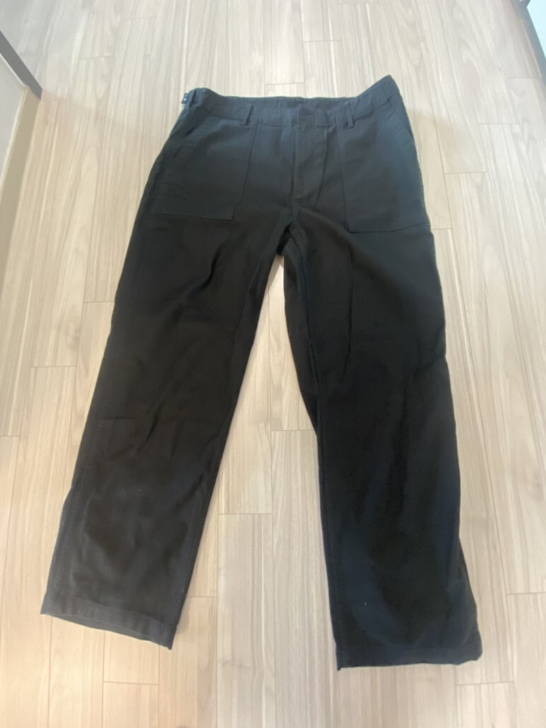 무신사 무신사스탠다드 무탠다드 레플리카 퍼티그 팬츠 [블랙] 오어슬로우 퍼티그팬츠