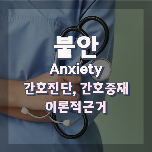 불안 간호진단 [정의&#44; 관련요인&#44; 간호중재&#44; 이론적 근거]