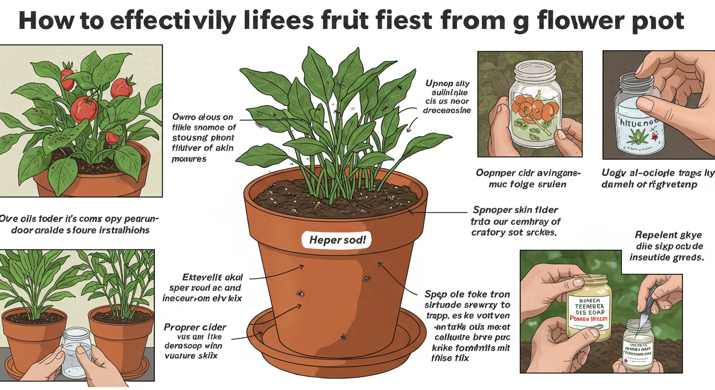초파리 트랩, 식물 가까이 설치해도 괜찮을까요?