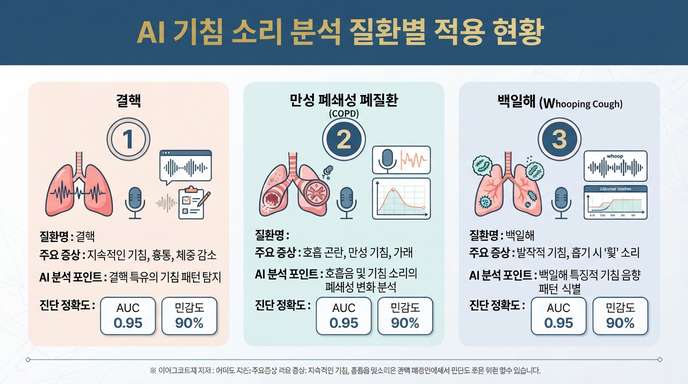기침 AI 분석 비교