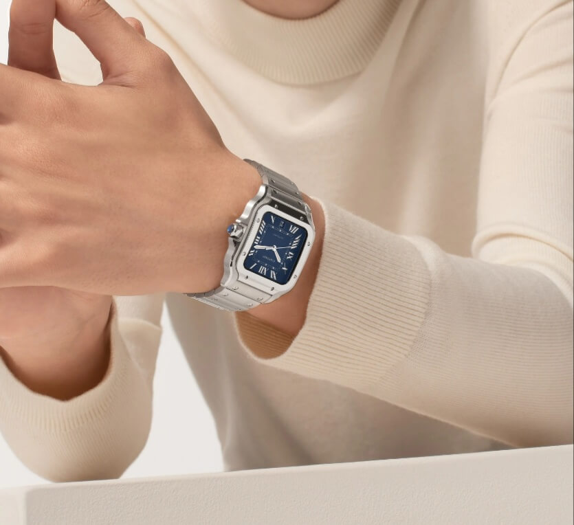 까르띠에 산토스 남사 시계