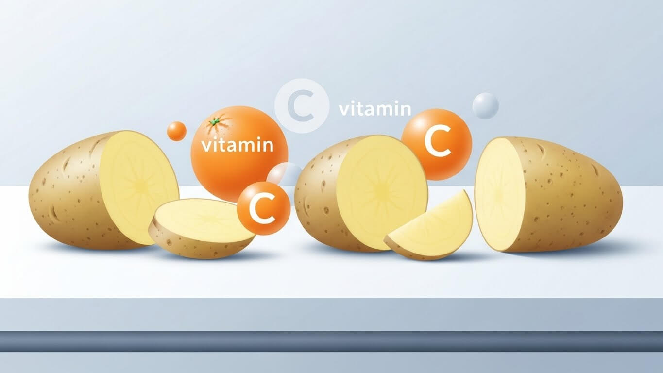감자 &ndash; 비타민 C의 보고, 에너지 공급원