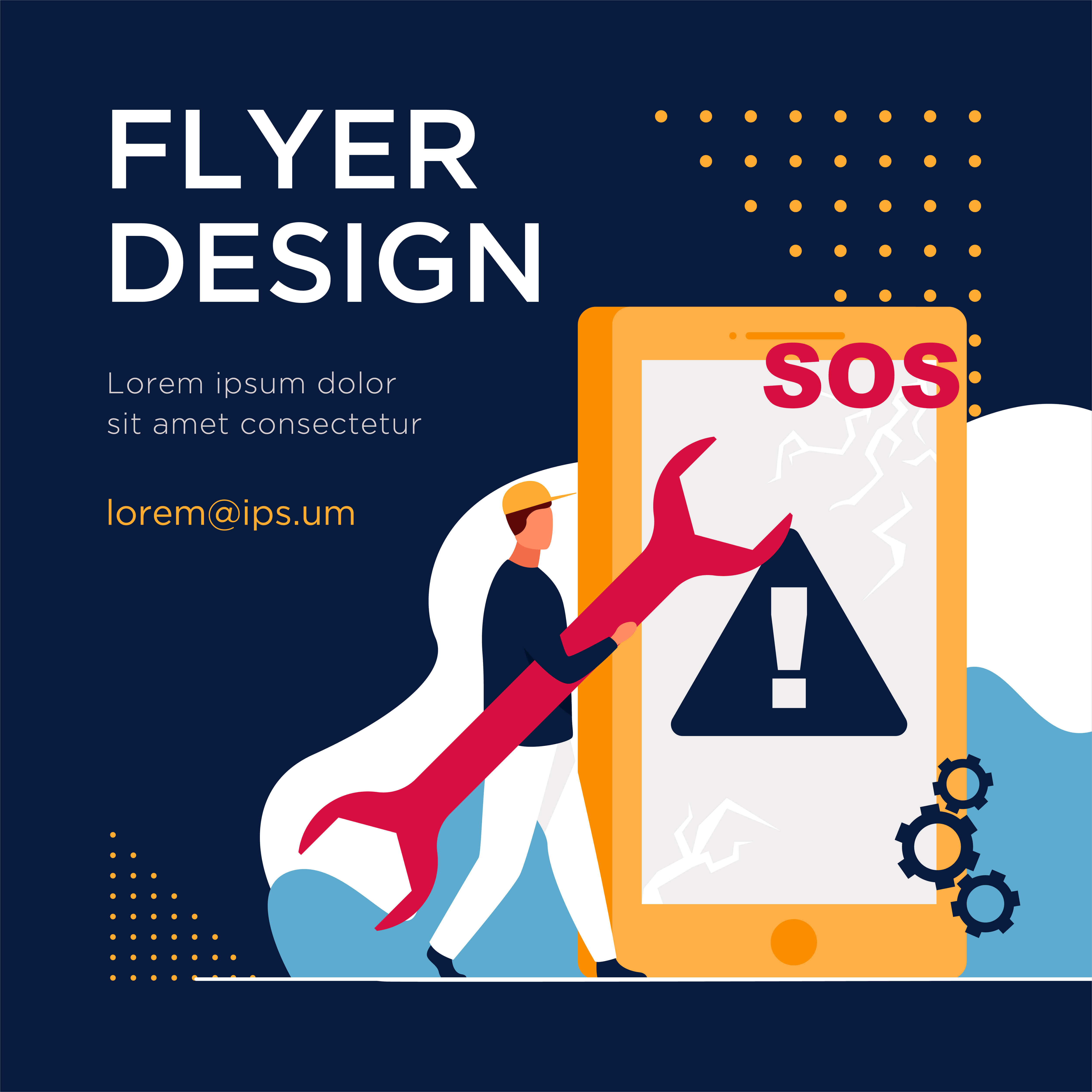 스마트폰 인증 실패와 경고 메시지를 상징하는 보안 문제 이미지