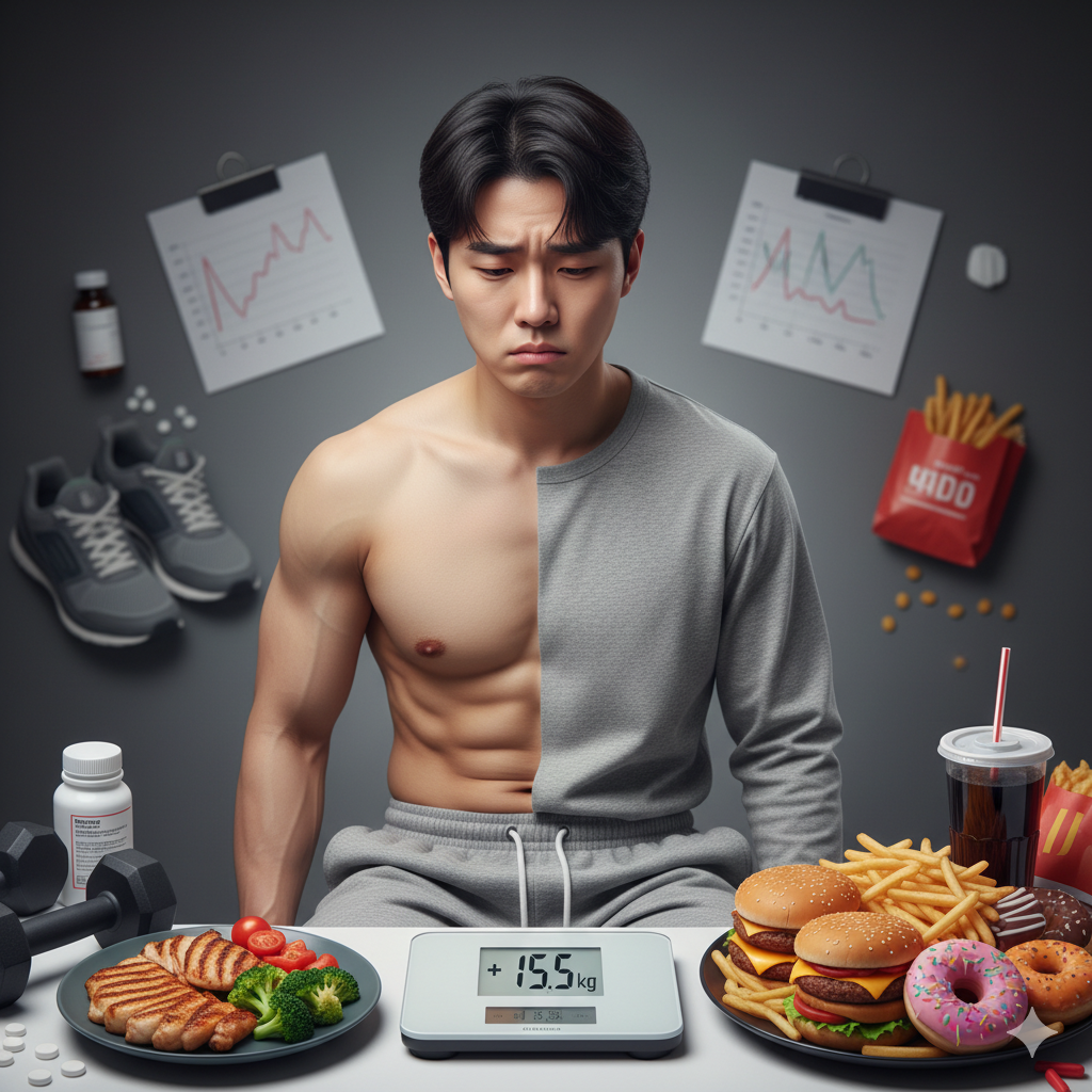 체지방 & 식욕 vs 근육