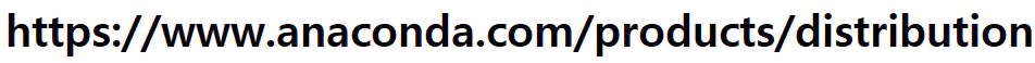 아나콘다-배포-관련-공식-페이지-URL