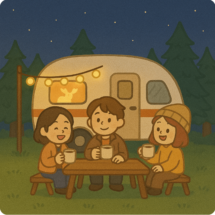 고양 캠핑장 예약 인터파크 야경 낭만2