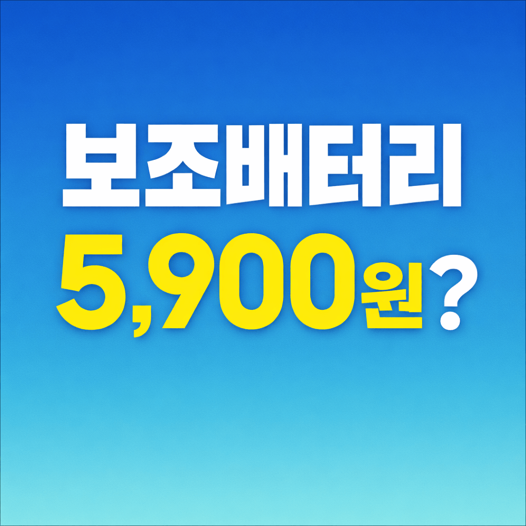 보조배터리