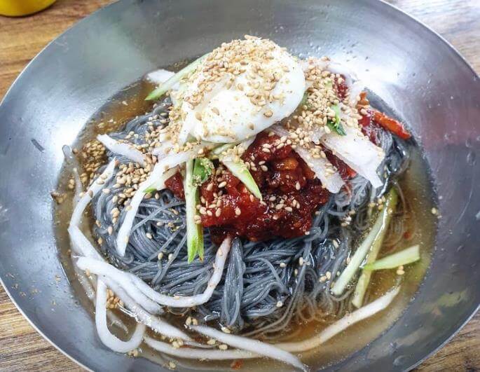 6시내고향 속초 35년 전통 명태회냉면