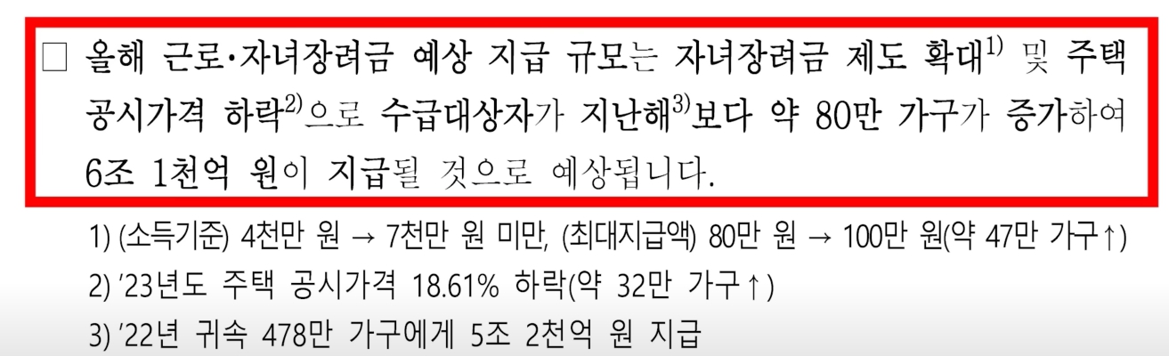 2024 근로장려금 신청기간부터 신청방법, 조건 2025년 근로장려금