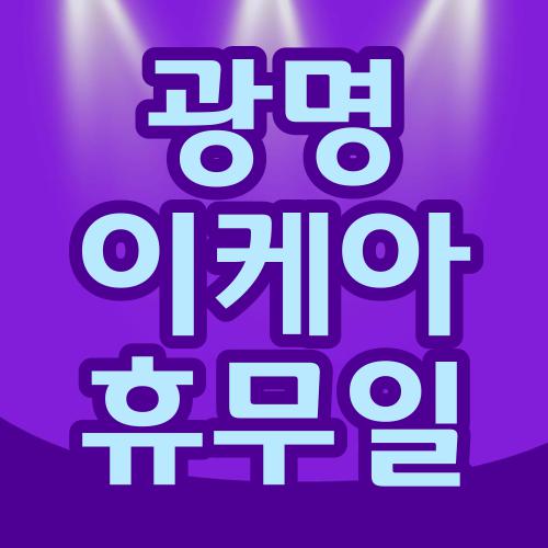 광명 이케아 휴무일