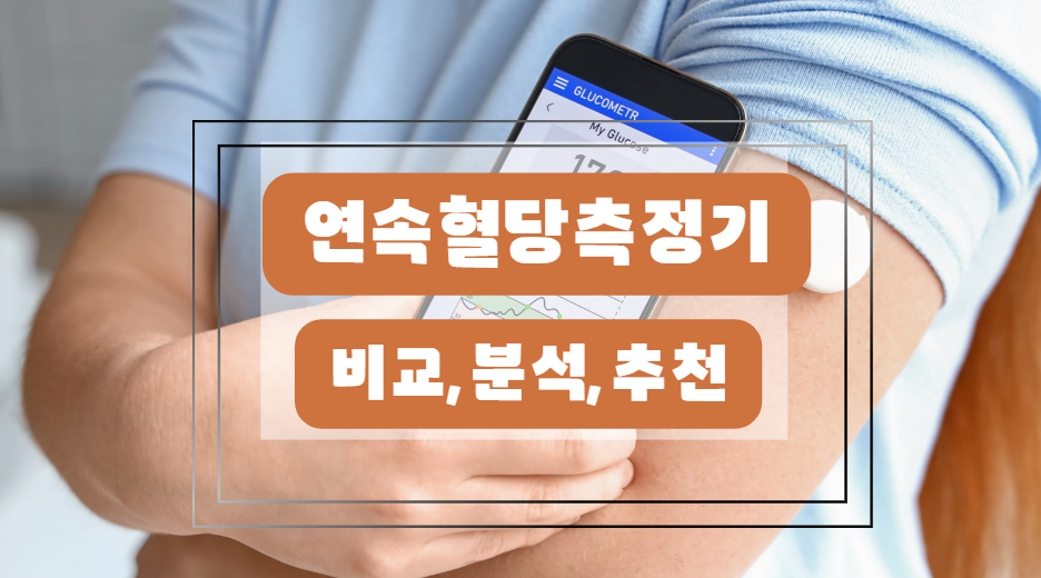 연속혈당측정기 비교분석